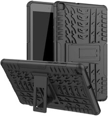 Dėklas Shock-Absorption Samsung T500/T505 Tab A7 10.4 2020 juodas kaina ir informacija | Telefono dėklai | pigu.lt
