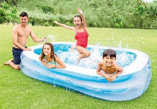 Pripučiamas baseinas Intex Swim Center Family, 262x175x56 cm kaina ir informacija | Baseinai | pigu.lt