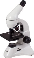 Mikroskopas Levenhuk Rainbow 50L PLUS, balta spalva kaina ir informacija | Teleskopai ir mikroskopai | pigu.lt