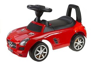 Детский автомобиль-самокат Mercedes-Benz SLS AMG, красный цена и информация | Ходунки-каталки, машинки-каталки | pigu.lt