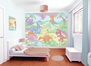 Vaikiški tapetai Dino kaina ir informacija | Vaikiški fototapetai | pigu.lt