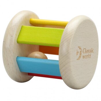 Деревянная погремушка-катушка цена и информация | Игрушки для малышей | pigu.lt