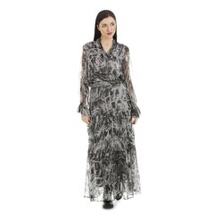 Suknelė LORIATA 5568, pilka kaina ir informacija | Suknelės | pigu.lt