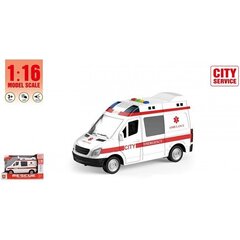 Žaislinė greitosios pagalbos mašina kaina ir informacija | Žaislinė greitosios pagalbos mašina | pigu.lt