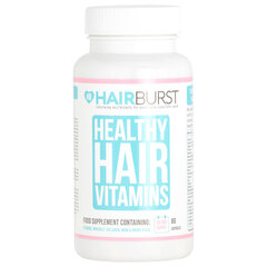 Vitaminai plaukams HairBurst Healthy Hair, 60 kapsulių kaina ir informacija | Vitaminai, maisto papildai, preparatai grožiui | pigu.lt