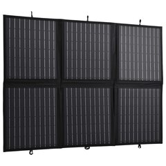 Sulankstomos saulės energijos plokštės įkroviklis, 120W, 12V kaina ir informacija | Komponentai saulės jėgainėms | pigu.lt