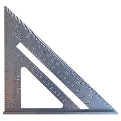 Aliuminis mat. trikampis 180 x 4 mm kaina ir informacija | Aliuminis mat. trikampis 180 x 4 mm | pigu.lt