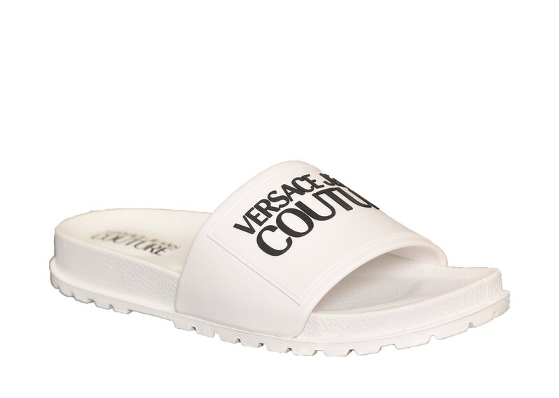 versace jeans couture slides womens