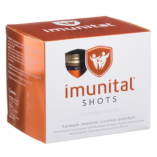 Maisto papildas Imunital® Shots, 20x10 ml