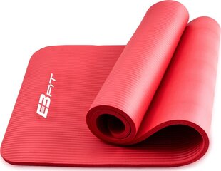 Gimnastikos kilimėlis Eb Fit NBR 180x60x1 cm, raudonas kaina ir informacija | Kilimėliai sportui | pigu.lt