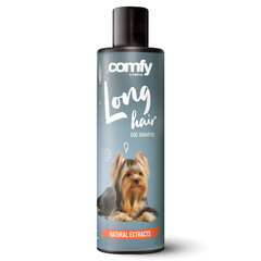 Comfy šampūnas ilgų plaukų šunims, 250 ml kaina ir informacija | Kosmetinės priemonės gyvūnams | pigu.lt