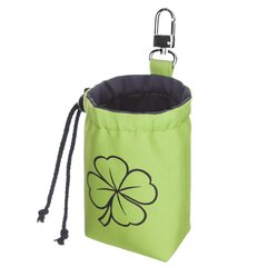 Hobbydog сумка для угощений Light Green Clover, 18x5x12 см цена и информация | Средства для дрессировки собак | pigu.lt