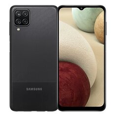 Samsung Galaxy A12, 32GB, Dual SIM, Black kaina ir informacija | Mobilieji telefonai | pigu.lt