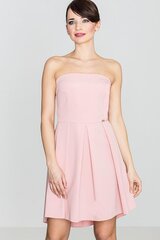 Suknelė moterims Lenitif 114631, rožinė kaina ir informacija | Suknelės | pigu.lt