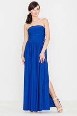 Suknelė moterims Lenitif 119354, mėlyna kaina ir informacija | Suknelės | pigu.lt