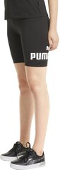 Šortai moterims Puma Ess 7&#039;&#039; Logo Black, juodi kaina ir informacija | Sportinė apranga moterims | pigu.lt
