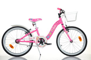 Vaikiškas dviratis Dino Bikes Barbie 20", rožinis kaina ir informacija | Dviračiai | pigu.lt