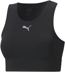 Sportinė liemenėlė moterims Puma Bra Top Black, juoda kaina ir informacija | Sportinė apranga moterims | pigu.lt
