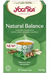 Yogi Tea Natural Balance prieskoninė arbata, 17x2 g kaina ir informacija | Arbata | pigu.lt