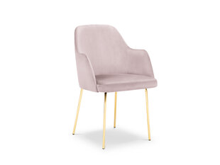 Kėdė Cosmopolitan Design Padova, rožinės/auksinės spalvos kaina ir informacija | Virtuvės ir valgomojo kėdės | pigu.lt