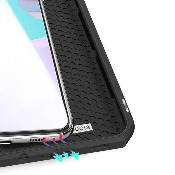Telefono dėklas Dux Ducis Skin X, skirtas Samsung Galaxy A52 5G / A52, juodas pigiau