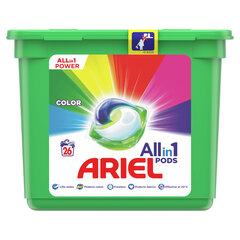 Skalbimo kapsulės Ariel Color, 26vnt kaina ir informacija | Skalbimo priemonės | pigu.lt
