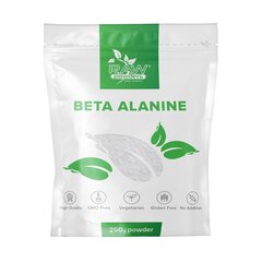 Raw Powders Beta Alanino milteliai, 250 g kaina ir informacija | Aminorūgštys | pigu.lt