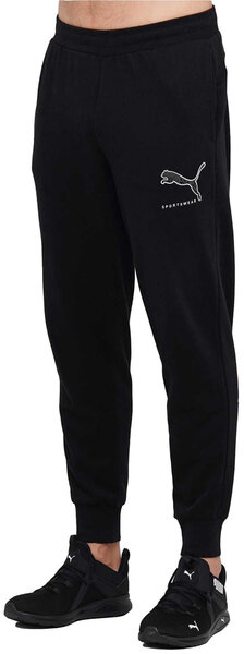 puma pants black