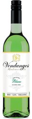 Органическое безалкогольное белое вино Vendanges Blanc, 750 мл x 3 шт. цена и информация | Безалкогольные напитки | pigu.lt