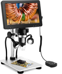 Profesionalus meistrų skaitmeninis mikroskopas skirtas elektronikos remontui, 1200x kaina ir informacija | Teleskopai ir mikroskopai | pigu.lt