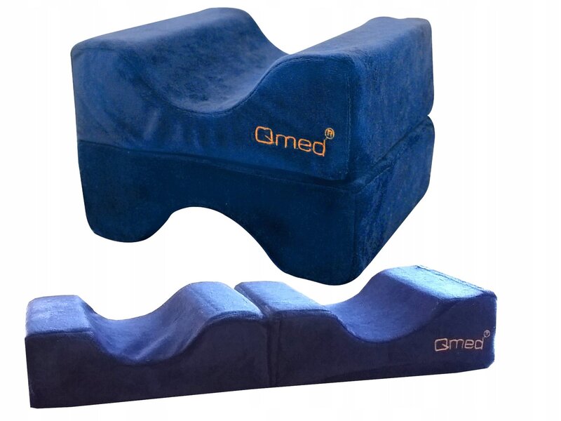 Ortopedinė pagalvė kojoms ir tarp kelių su išskleidimu Qmed kaina ir informacija | Pagalvės | pigu.lt