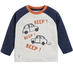 Cool Club marškinėliai ilgomis rankovėmis berniukams, CCB2300106 kaina ir informacija | Marškinėliai kūdikiams | pigu.lt