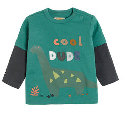 Cool Club marškinėliai ilgomis rankovėmis berniukams, CCB2300978 kaina ir informacija | Marškinėliai kūdikiams | pigu.lt