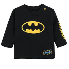 Cool Club marškinėliai ilgomis rankovėmis berniukams Betmenas (Batman), LCB2301878 kaina ir informacija | Marškinėliai kūdikiams | pigu.lt