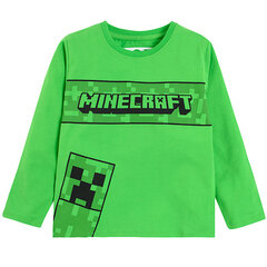 Cool Club marškinėliai ilgomis rankovėmis berniukams Minecraft, LCB2313458 kaina ir informacija | Marškinėliai berniukams | pigu.lt