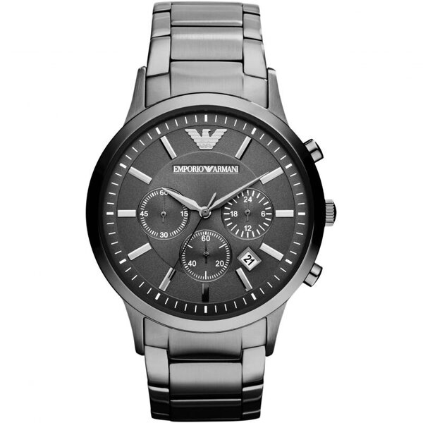 emporio armani solid stainless steel