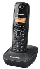 Panasonic KX-TG1611, Juoda kaina ir informacija | Stacionarūs telefonai | pigu.lt