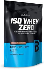 Протеин Biotech Iso Whey Zero 500 г. ванильный вкус цена и информация | Протеин | pigu.lt