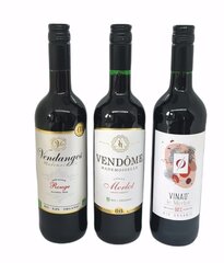 Дегустационный набор безалкогольных красных вин, 700 мл. цена и информация | Безалкогольные напитки | pigu.lt