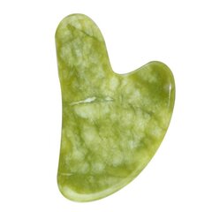 Žalio nefrito akmens veido masažuoklis Gua Sha Amalfis kaina ir informacija | Žalio nefrito akmens veido masažuoklis Gua Sha Amalfis | pigu.lt