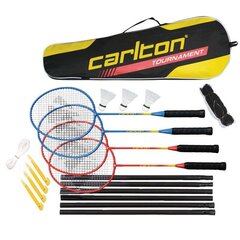 Badmintono rinkinys Carlton Tournament, 4 žaidėjams kaina ir informacija | Badmintonas | pigu.lt