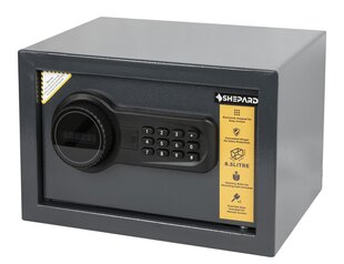 Seifas su elektronine spyna ir LCD ekranu Shepard Rex 20 kaina ir informacija | Seifai | pigu.lt