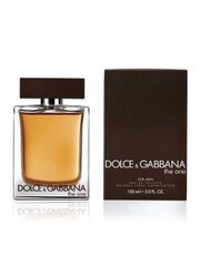 Мужская парфюмерия The One Dolce & Gabbana EDT: Емкость - 150 ml цена и информация | Мужские духи | pigu.lt