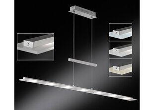 Потолочный светильник Largo LED, никель/хром цена и информация | Потолочный светильник | pigu.lt