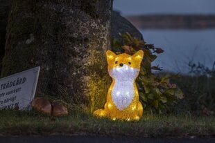 Akrilinis Lapiukas su LED, 27 cm kaina ir informacija | Kalėdinės dekoracijos | pigu.lt