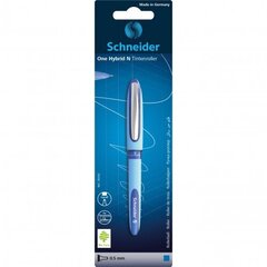 Rašiklis Schneider One Hybrid N 0.5mm, mėlynas kaina ir informacija | Rašymo priemonės | pigu.lt