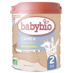 Ekologiškas ožkų pieno mišinys Caprea 2 Babybio, 6 - 12 mėn., 800 g цена и информация | Последующие детские смеси | pigu.lt