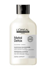 Очищающий шампунь для волос L'oreal Professionnel Metal Detox, 300 мл цена и информация | Шампуни | pigu.lt
