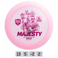 Diskas Premium Majesty 13/5/-2/2 , rožinis kaina ir informacija | Diskgolfas | pigu.lt