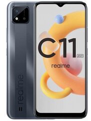 Realme C11 (2021), 32GB, Dual SIM, Grey kaina ir informacija | Mobilieji telefonai | pigu.lt